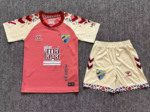 2026-27 Malaga Away Pink kids/youth Soccer uniform