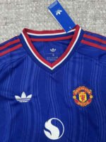 2026-27 Manchester United Away Blue Women Soccer Jersey AAA - Image 2