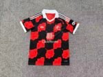 2026-2027 Fulham Away Black Red Soccer Jersey AAA