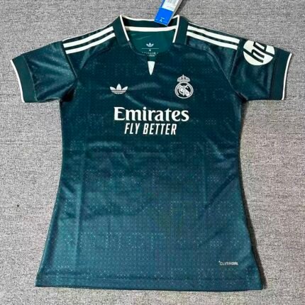 2026-27 Real Madrid Away Green Women Soccer Jersey AAA
