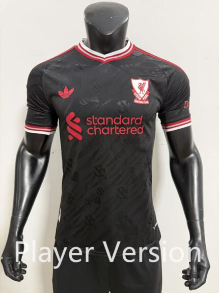 Player Version 26-27 Liverpool Black Soccer Jersey AAA