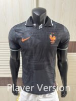 Player Version  2026-2027 France Black Soccer Jersey AAA
