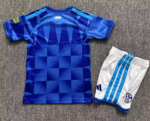 2026-27 Schalke Home Blue  kids/youth Soccer uniform - Image 2