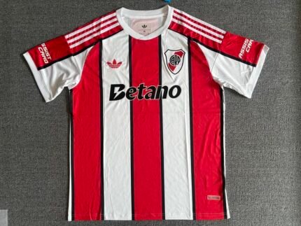 2026-2027 River Plate Away Red White  Soccer Jersey AAA