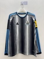 （S-4XL） 2026-2027 Newcastle United Home Black White Soccer Long sleeves Jersey AAA