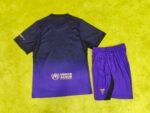 Player version 2026-27 Barcelona 2nd Away Purple Black Soccer Uniform - Image 2