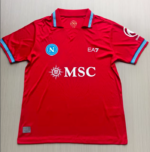 2026-2027 Napoli 2nd Away Red Soccer Jersey AAA