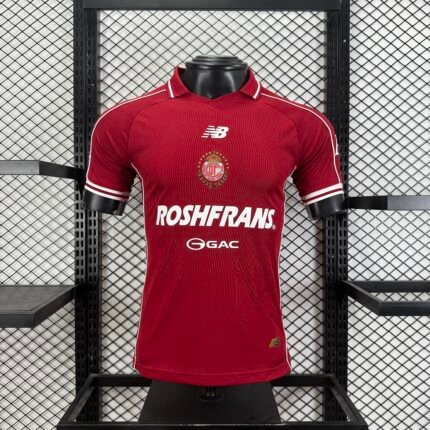 Player version 2026-27 Toluca Third Away Red Soccer Jersey AAA