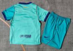 2026-27 Barcelona 2nd Away Green kids/youth Soccer uniform - Image 2