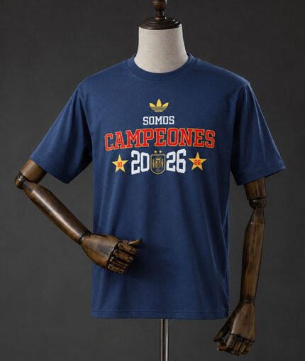 2026-2027 Spain Blue Soccer T-shirt