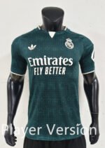 Player version 26-27 Real Madrid  Away Green Soccer Jersey AAA