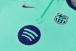 26-27 Barcelona Lake Green  Thailand Soccer Tracksuit Uniform - Image 2