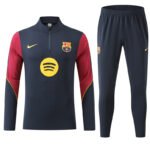 26-27 Barcelona Royal Blue Thailand Soccer Tracksuit Uniform