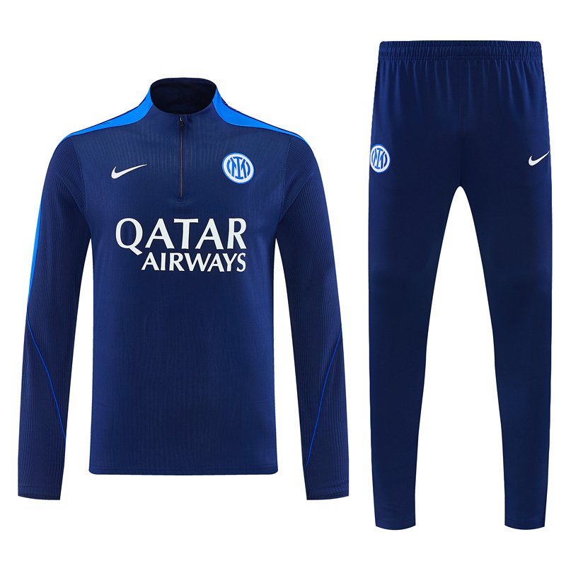 fb401450 26-27 Inter Milan Blue Thailand Soccer Tracksuit Uniform - Image 1