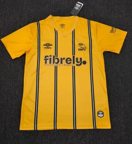 26-27 Sheffield United Third  Away Yellow Soccer Jersey AAA