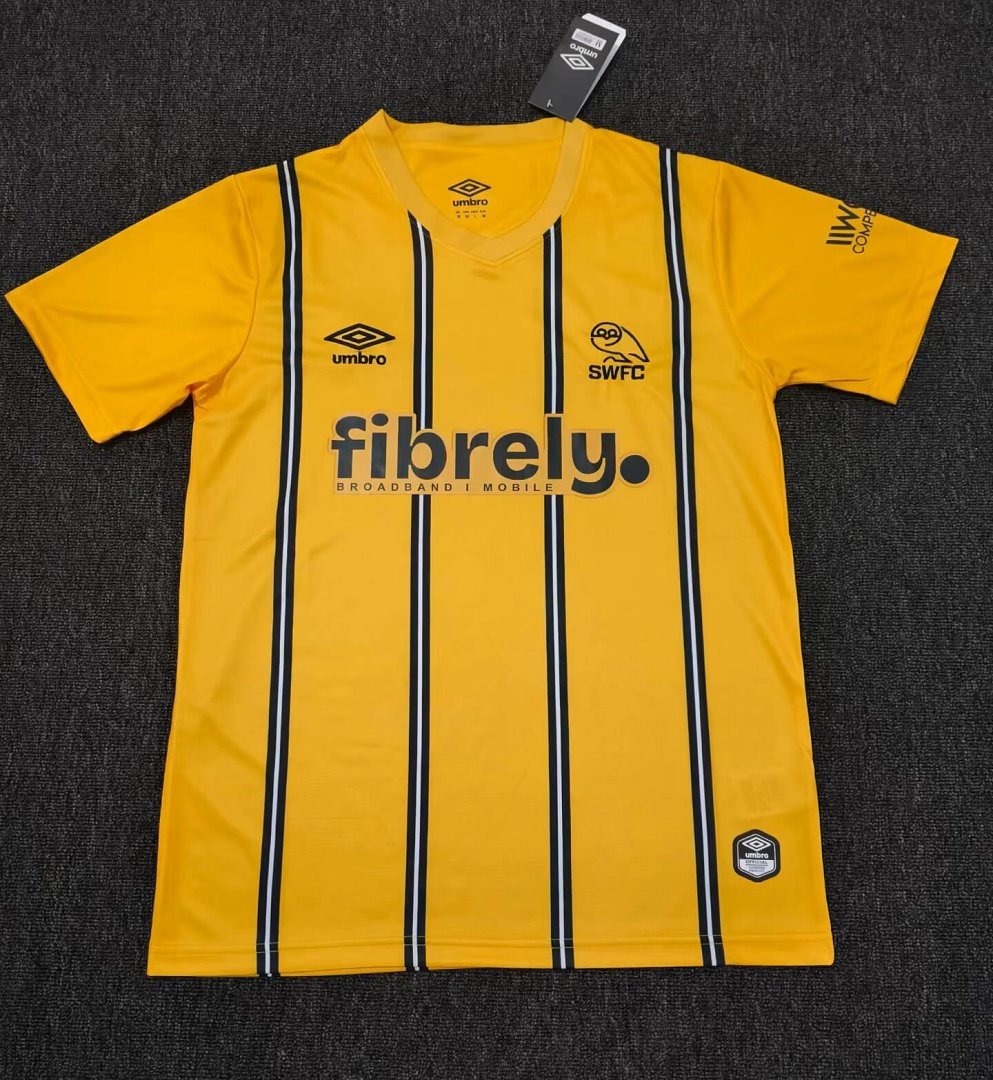 fc0e10b2 26-27 Sheffield United Third Away Yellow Soccer Jersey AAA - Image 1