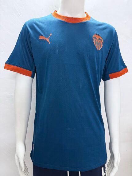 Player Version 26-27 Valencia Away Blue Soccer Jersey AAA