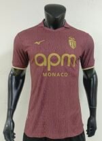 Player version 26-27 Monaco Away Red Thailand  Soccer Jersey AAA