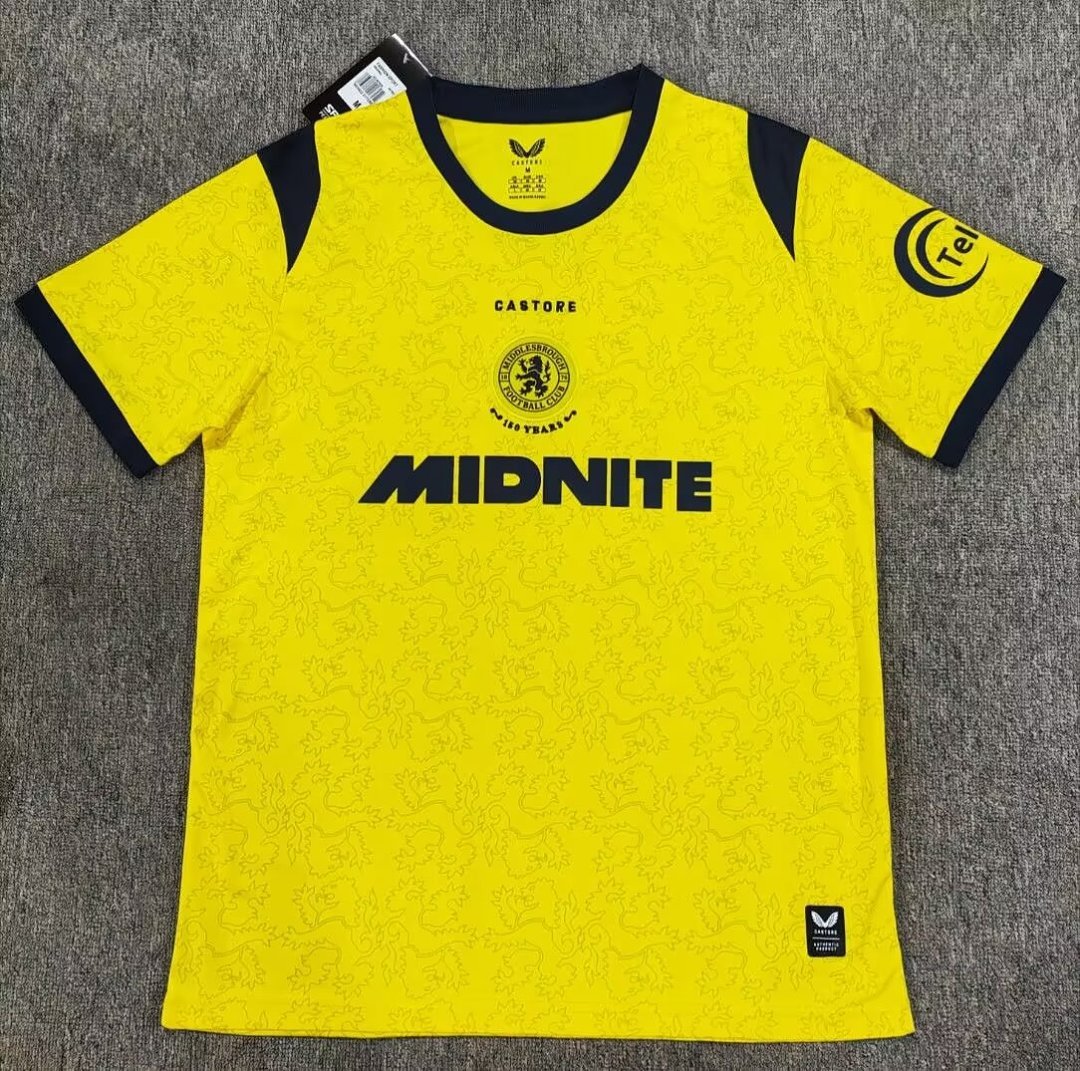 fe226b5b 2026-2027 Middlesbrough Yellow Soccer Jersey AAA - Image 1