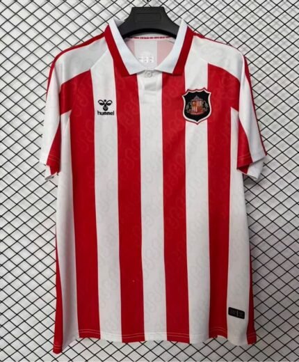2026-2027 Sunderland Home Red White Soccer Jersey AAA