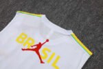 2026-2027 Brazil White Vest Soccer Uniform - Image 2