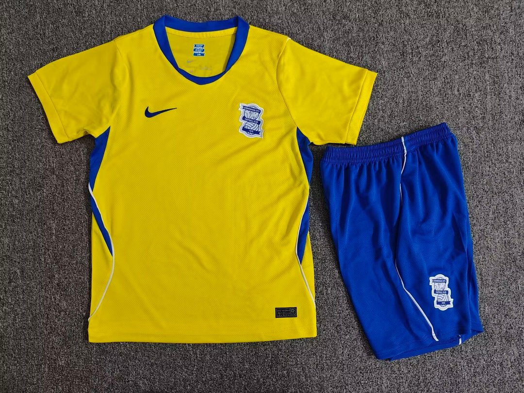 ffa7753a 2026-2027 Birmingham City Away Yellow kids/youth Soccer uniform - Image 1