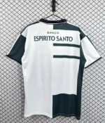 Retro version 2002-2003 Sporting Lisbon 3rd Away White Green Soccer Jersey AAA - Image 3