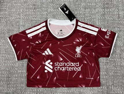 2026-27 Liverpool Home Red Women Short Soccer Jersey AAA