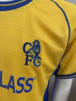 Retro Version 2000-02 Chelsea 2nd Away Yellow Soccer Jersey AAA - Image 4