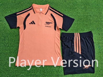 Player version 2026-27 Arsenal Orange Short Soccer Uniform