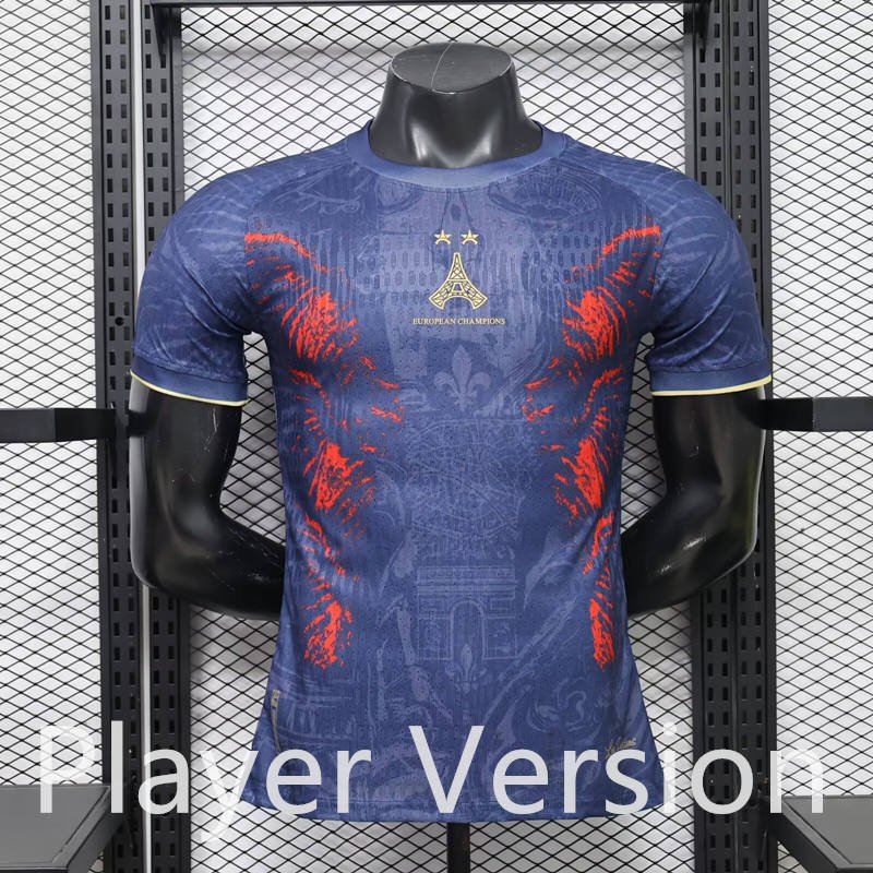 psc (2) Player version 2026-27 Special Edition Paris Saint-Germain Royal Blue Soccer Jersey AAA - Image 1