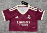 2026-27 Real Madrid 2nd Away Pink Women Short Soccer Jersey AAA