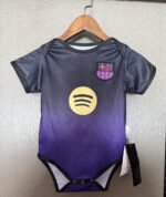 2026-2027 Barcelona Away Black Purple Baby Soccer uniform