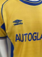 Retro Version 2000-02 Chelsea 2nd Away Yellow Soccer Jersey AAA - Image 2