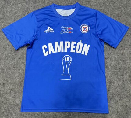 Championship version 2026-27 Cruz Azul Blue Soccer Jersey AAA