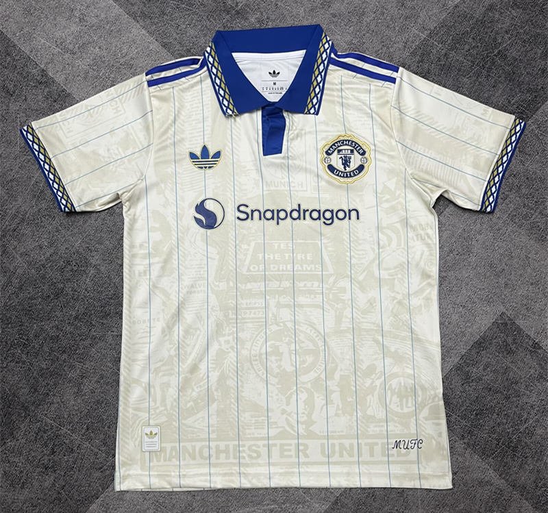 psc (3) 2026-2027 Manchester United off white Soccer Jersey AAA - Image 1