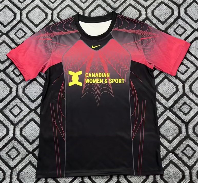 psc (3) 2026-2027 Canada Black Training Soccer Jersey AAA - Image 1