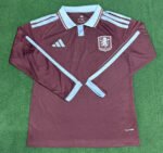 2026-2027 Aston Villa Home Red Soccer Long sleeves Jersey AAA