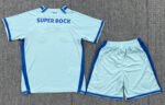 26-27 Porto 2nd Away Light Blue Kids/Youth Soccer Uniform - Image 2