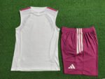 Player version 2026-27 Real Madrid White Vest Soccer Uniform - Image 2
