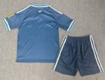 26-27 Newcastle United Away Blue Kids/Youth Soccer Uniform - Image 2