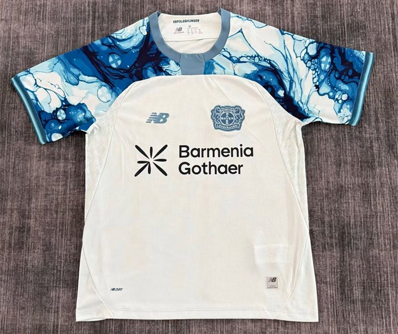 psc (6) 2026-2027 Leverkusen Away Light Blue Soccer Jersey AAA - Image 1