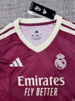 2026-27 Real Madrid 2nd Away Pink Women Short Soccer Jersey AAA - Image 2