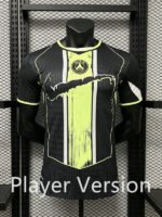 Player version 2026-27 NIKE Paris Saint-Germain Black Soccer Jersey AAA