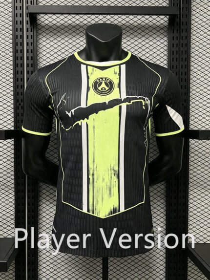Player version 2026-27 NIKE Paris Saint-Germain Black Soccer Jersey AAA