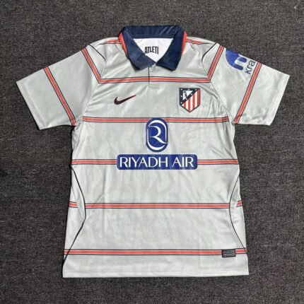 2026-27 Atletico Madrid Third Away Light Grey Soccer Jersey AAA