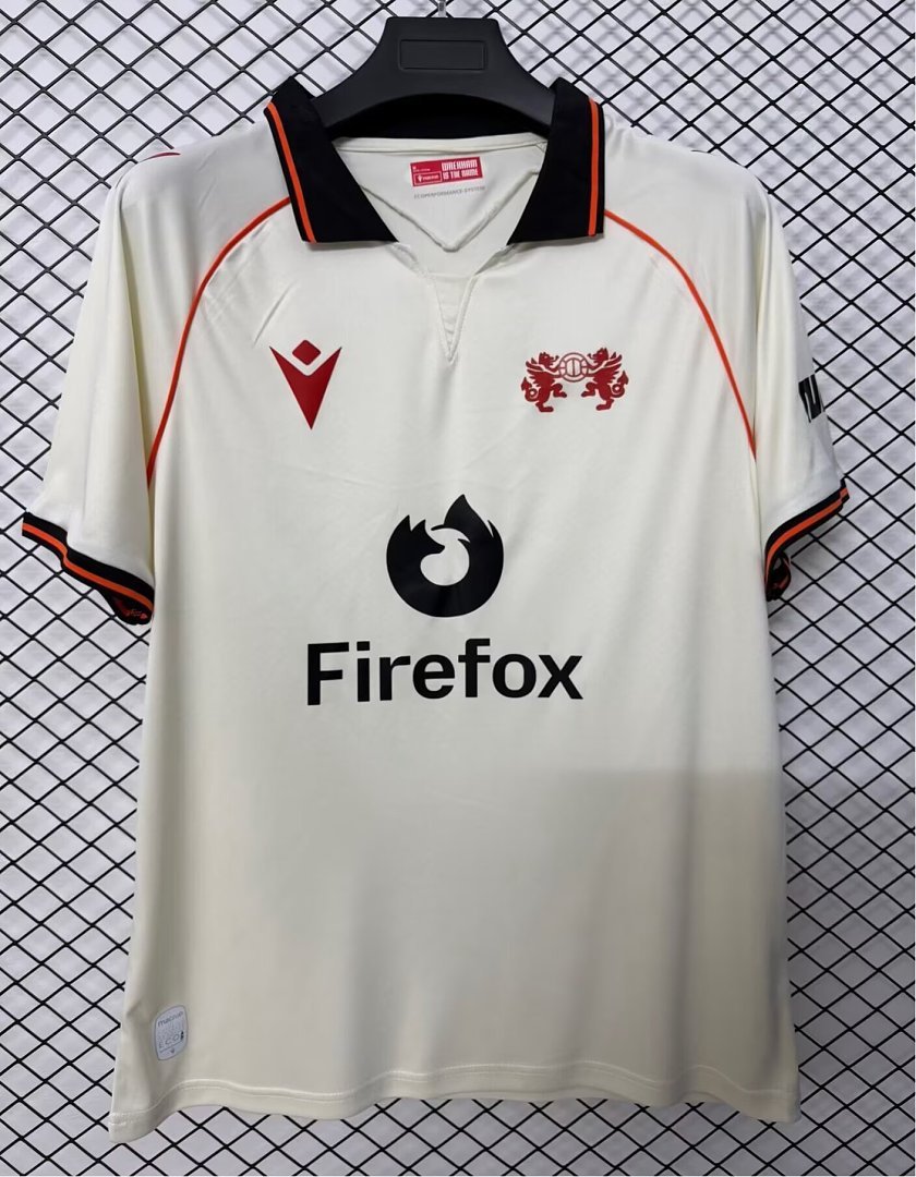 04c2489a 2026-2027 Wrexham Third Away Apricot Soccer Jersey AAA - Image 1