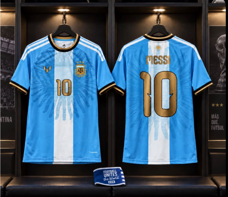 07d599d1 #10 Messi 2026-2027 Special Argentina Blue Soccer Jersey AAA - Image 1