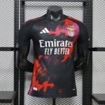 Player Version 26-27 Benfica 2nd Away Black Soccer Jersey AAA