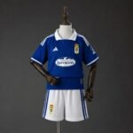 2026-27 Real Oviedo Home Blue kids/youth Soccer uniform